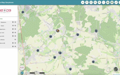 Cimetières de Gerpinnes sur le web et visite en 3D
